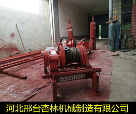 使用新版柴油機(jī)卷揚(yáng)機(jī)移動方便 效率高